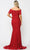 Poly USA 8596 - Off-shoulder Sweetheart Neckline Long Gown Mother of the Bride Dresess