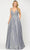 Poly USA 8714 - Sweetheart Glitter A-Line Prom Dress Prom Dresses XS / Royal