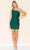 Poly USA 8916 - One Shoulder Satin Cocktail Dress Cocktail Dresses