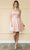 Poly USA 8930 - Sequin A-Line Cocktail Dress Cocktail Dresses XS / Blush
