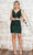 Poly USA 8946 - Sleeveless Sequin Cocktail Dress Cocktail Dresses XS / Emerald