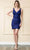 Poly USA 8946 - Sleeveless Sequin Cocktail Dress Cocktail Dresses XS / Royal