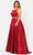 Poly USA W1010 - Sleeveless Scoop Neck Evening Gown Evening Dresses