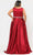 Poly USA W1010 - Sleeveless Scoop Neck Evening Gown Evening Dresses