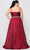 Poly USA W1018 - Sequin Scoop Neck Evening Gown Prom Dresses