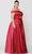 Poly USA W1058 - Off-shoulder Semi-sweetheart Evening Gown Prom Dresses