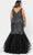Poly USA W1072 - Sequin Tiered Mermaid Evening Gown Special Occasion Dress