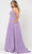 Poly USA W1074 - Lace Bodice A-Line Evening Dress Prom Dresses