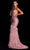 Portia and Scarlett - PS21128 Beaded Bodice Feather Mermaid Gown Evening Dresses