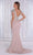 Portia and Scarlett - Ps21187 Crystal Ornate Cap Sleeve Gown Special Occasion Dress