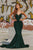 Portia and Scarlett - PS21207 Spaghetti Strap Sequin Mermaid Gown Prom Dresses 0 / Emerald