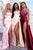 Portia and Scarlett - PS22158 Satin High-Slit Gown With Overlay Prom Dresses 0 / Champagne