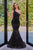Portia and Scarlett - PS22350 One-Shoulder Sequin Mermaid Gown Prom Dresses 0 / Black