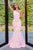 Portia and Scarlett - PS22350 One-Shoulder Sequin Mermaid Gown Prom Dresses 0 / Blush