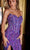Portia and Scarlett PS22510 - Strapless Sequin Prom Dress In Purple