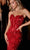 Portia and Scarlett PS22510 - Strapless Sequin Prom Dress In Red