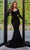 Portia and Scarlett - Ps22712 Long Sleeve Beaded Long Gown Evening Dresses