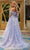 Portia and Scarlett - PS22911 Enchanting Fern Detailed A-Line Dress Prom Dresses