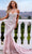 Portia and Scarlett - PS22956 Off Shoulder Sexy Glitter Long Dress Prom Dresses 0 / Blush