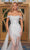 Portia and Scarlett PS22971 - Off Shoulder Sheer Mermaid Prom Gown Prom Dresses