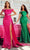 Portia and Scarlett PS23046 - Jeweled Strap Prom Gown Evening Dresses 0 / Green