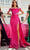 Portia and Scarlett PS23046 - Jeweled Strap Prom Gown Evening Dresses 0 / Pink