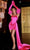 Portia and Scarlett PS23103 - Corset Sheath Cocktail Dress Special Occasion Dress 0 / Hot Pink