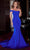 Portia and Scarlett PS23189 - Bustier Mermaid Prom Dress Special Occasion Dress 0 / Cobalt