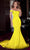 Portia and Scarlett PS23189 - Bustier Mermaid Prom Dress Special Occasion Dress 0 / Yellow