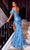 Portia and Scarlett PS23281 - Off Shoulder High Slit Prom Gown Prom Dresses