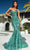 Portia and Scarlett PS23293 - Sequin Ornate Prom Gown Special Occasion Dress 0 / Seagreen