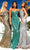 Portia and Scarlett PS23293 - Sequin Ornate Prom Gown Special Occasion Dress 0 / Silver Ab