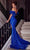 Portia and Scarlett PS23302 - Feathered Sleeve Beaded Evening Gown Special Occasion Dress