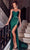 Portia and Scarlett PS23414 - Beaded Accent Sheath Prom Gown Special Occasion Dress 0 / Emerald