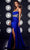 Portia and Scarlett PS23418 - Beaded Spaghetti Strap Prom Gown Special Occasion Dress 0 / Cobalt