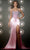 Portia and Scarlett PS23487 - Beaded Trumpet Evening Gown Special Occasion Dress 0 / Pink