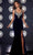 Portia and Scarlett PS23650 - Bejeweled Velvet Evening Dress Evening Dresses 0 / Navy
