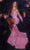 Portia and Scarlett PS23680 - Crystal Embellished Long Gown Special Occasion Dress 0 / Pink