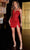 Portia and Scarlett PS23907 - Fully Beaded Sleeveless Cocktail Dress Special Occasion Dress 0 / Red