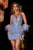 Portia and Scarlett PS23912 - Feathered Strapless Cocktail Dress Cocktail Dresses