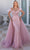 Portia and Scarlett PS23961 - Off Shoulder Sheath Dress Special Occasion Dress 0 / Pink
