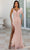 Portia and Scarlett PS23989 - Asymmetric Flared Long Dress Special Occasion Dress 0 / Coral