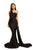 Portia and Scarlett - PS6321 One Shoulder Ruched Long Dress Evening Dresses 0 / Black
