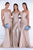 Portia and Scarlett - PS6321 One Shoulder Ruched Long Dress Evening Dresses 0 / Stone