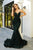 Portia and Scarlett - Sequined Mermaid Prom Gown PS21208 - 1 pc Emerald In Size 14 Available CCSALE 14 / Emerald