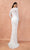 Primavera Bridal - 11034 Sheer Long Sleeve Beaded Illusion Bateau Neckline Bridal Gown Bridal Dresses