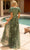 Primavera Couture 12013 - V Neck Flowy Floral Flowy Dress Mother Of The Bride Dresses