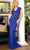 Primavera Couture 12037 - Short Sleeve Beaded Gown Mother Of The Bride Dresses 4 / Royal Blue