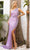 Primavera Couture 12057 - Sequin One Sleeve Gown Prom Dresses 000 / Lilac