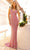 Primavera Couture 12061 - Intricately Detailed Statuesque Gown Prom Dresses 000 / Dark Rose